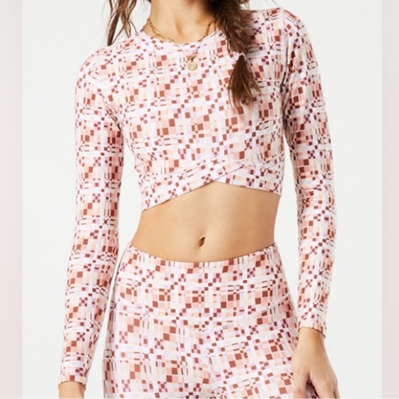 L*Space Active Block Party Aim High Top NWT - Picture 2 of 7